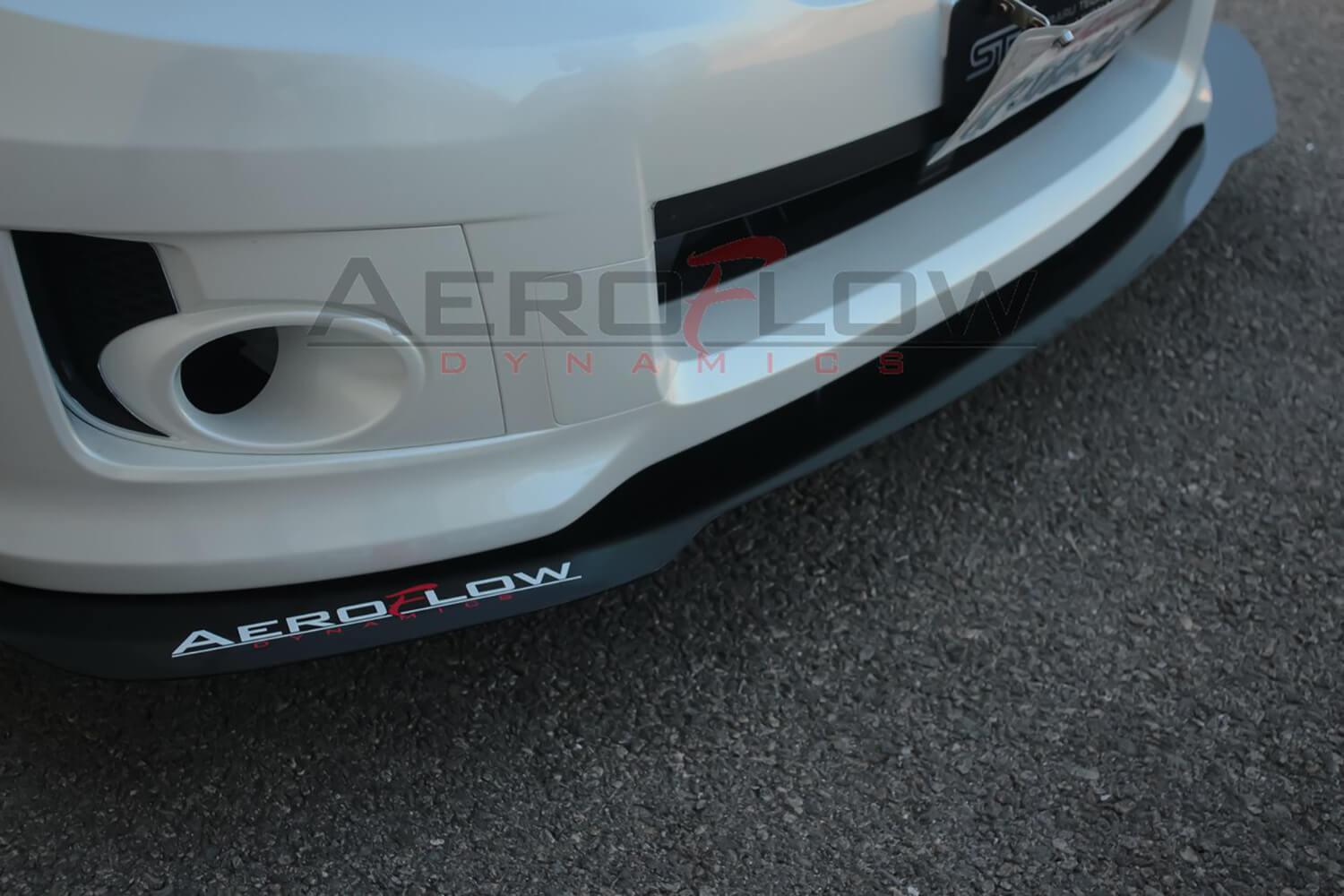 Aeroflow Dynamics 2008-2014 Subaru Wrx/Sti  Front Splitter V2