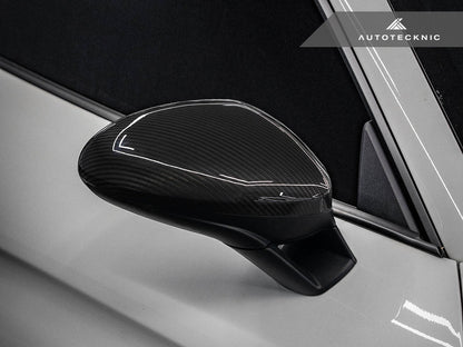 AutoTecknic Replacement Carbon Fiber Mirror Covers - Porsche 718 Cayman | Boxster - 2