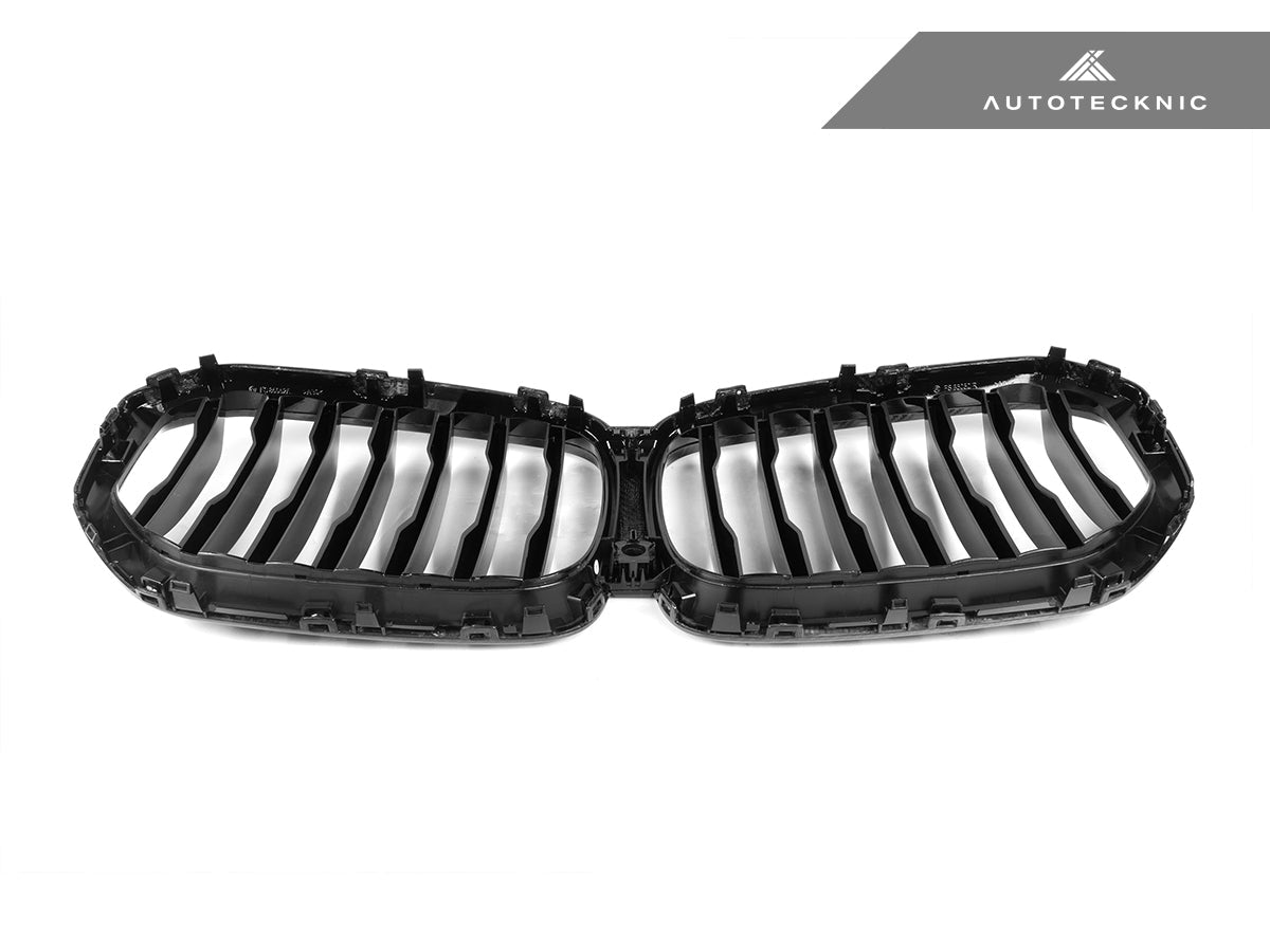 Parrilla delantera de fibra de carbono seca AutoTecknic - G05 X5 Pre-LCI