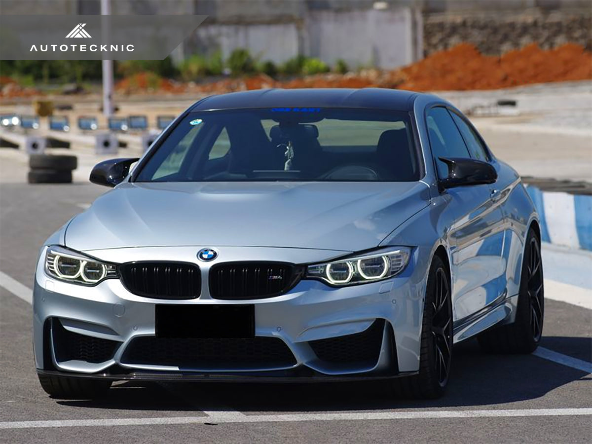 Faldón aerodinámico delantero Corsa de carbono seco AutoTecknic - F80 M3 | F82/ F83 M4