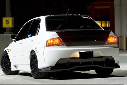 Carbonado VTX Carbon Fiber Rear Diffuser | 2003-2006 Mitsubishi Evo 7/8/9