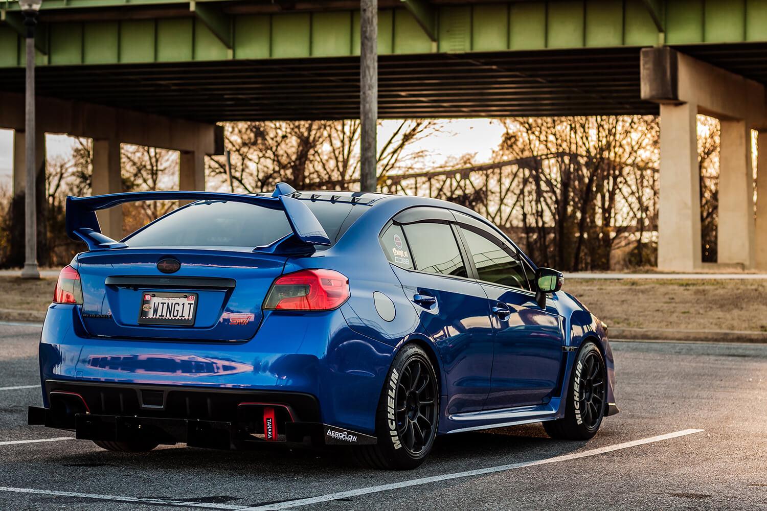 Aeroflow Dynamics Rear Diffuser V2 (2015-2021 Subaru WRX/STI) - 8