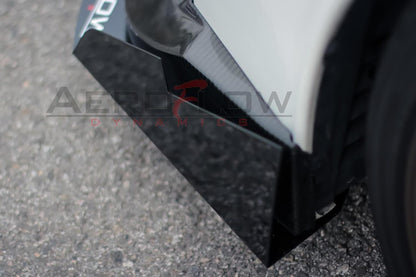 Aeroflow Dynamics 2007-2015 Mitsubishi Evo X Front Splitter V3