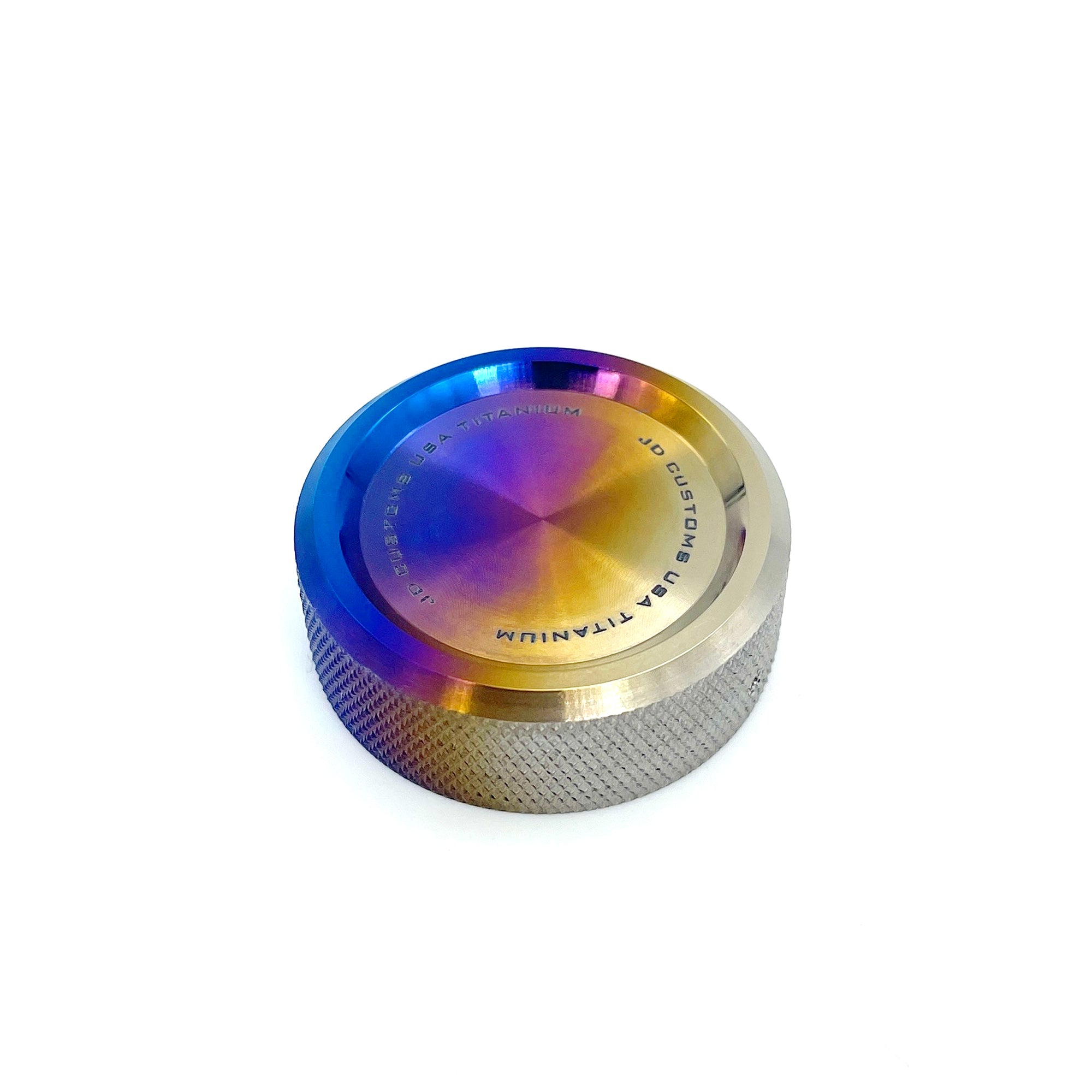 JDC Titanium Power Steering Reservoir Cap Cover (Evo 8/9)