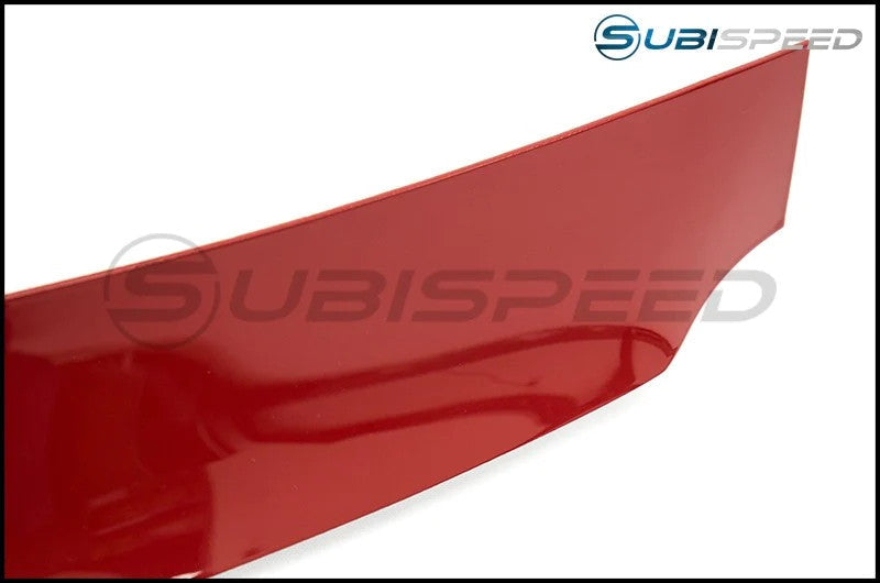 OLM Paint Matched Window Roof Visor / Spoiler - 2015-2021 WRX / STI (G1U- Silver)