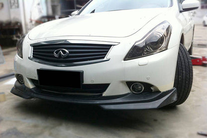 Borde delantero estilo JP para Infiniti G25 G37 Sedán Carbonado 2010-2013
