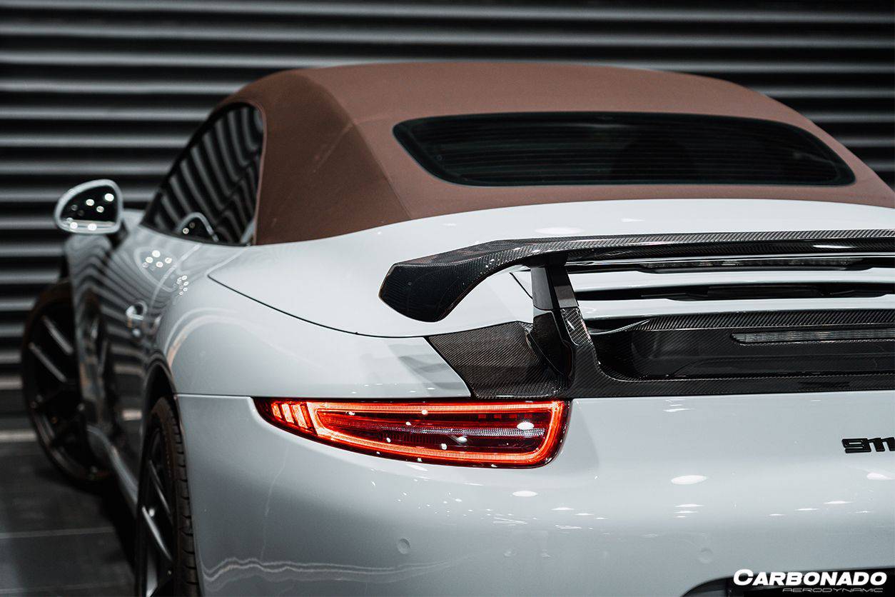 Alerón para maletero estilo Carbonado 2012-2015 Porsche 911 991.1 Carrera S 4S TA