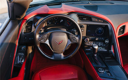 Tablero de fibra de carbono seco para Corvette C7 Z06 Grandsport (izquierdo y derecho) (2013-2019)