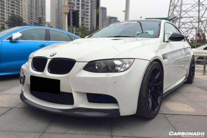 Labio de fibra de carbono estilo L1 para BMW M3 E90 E92 E93 2008-2012 Carbonado