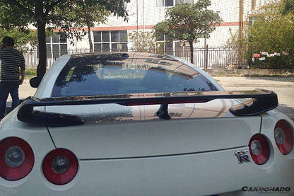 Alerón de maletero de fibra de carbono estilo OEM para Nissan GTR R35 CBA, DBA y EBA (2008-2023)