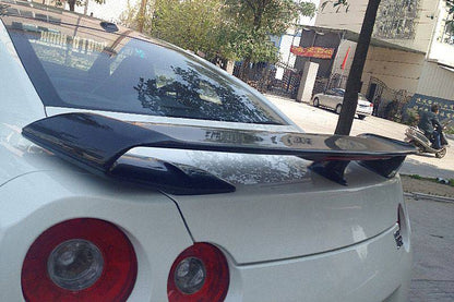 Alerón de maletero de fibra de carbono estilo OEM para Nissan GTR R35 CBA, DBA y EBA (2008-2023)