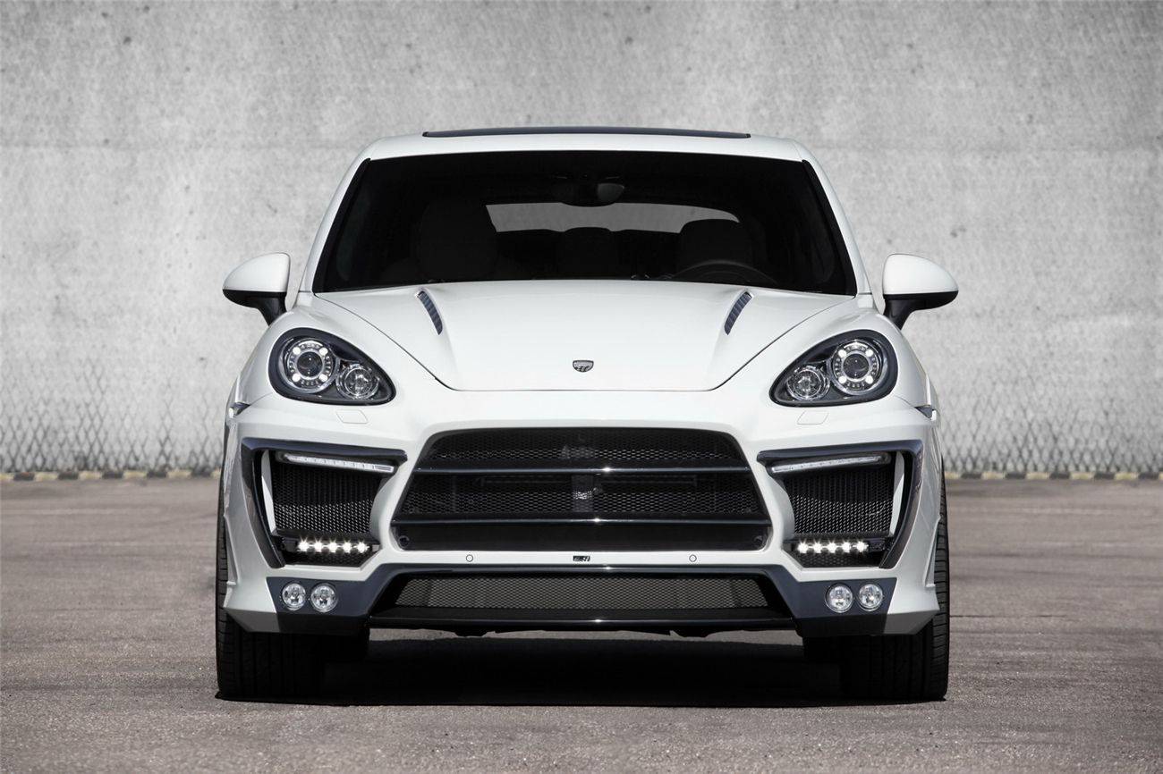 Carbonado 2011-2014 Porsche Cayenne 958.1 LM Style Full Wide Body Kit