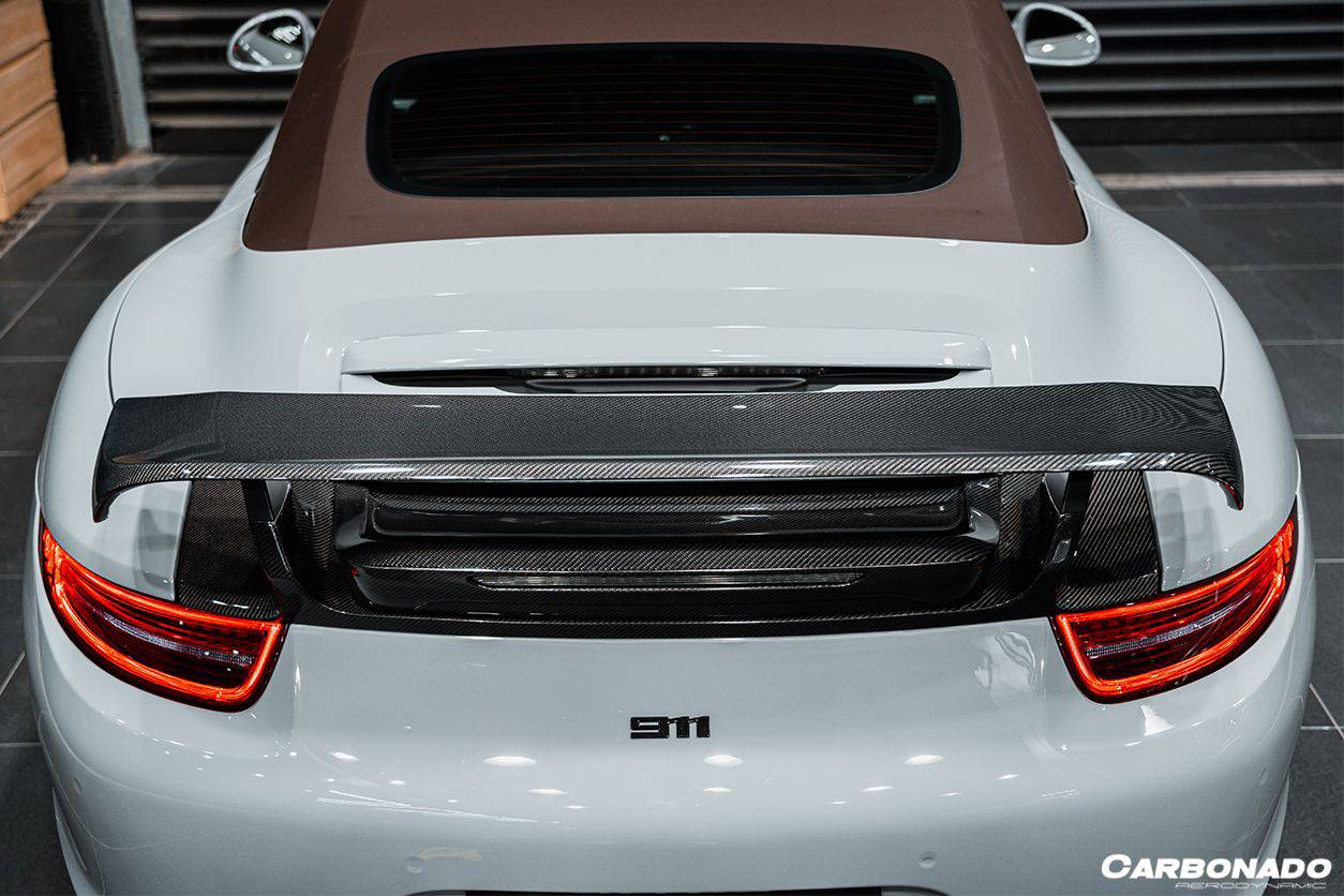 Alerón para maletero estilo Carbonado 2012-2015 Porsche 911 991.1 Carrera S 4S TA
