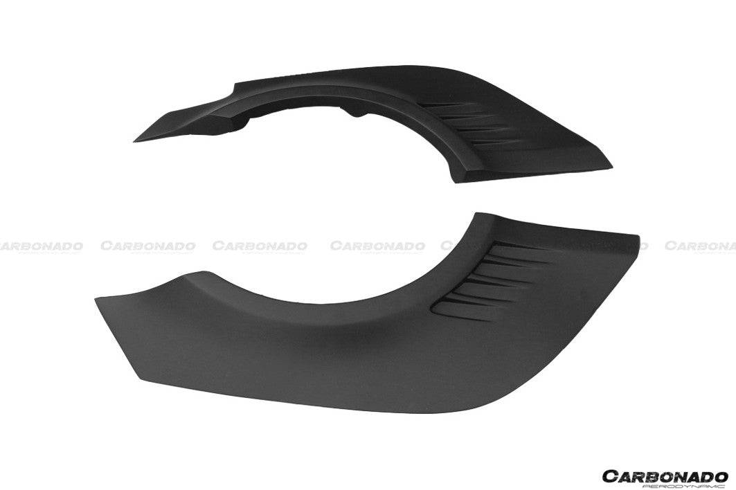 Carbonado 2008-2013 BMW 1 Series E82 E88 1M Style Side Skirts   Wide Rear Fender Flare body kit