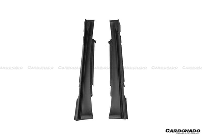 Carbonado 2008-2013 BMW 1 Series E82 E88 1M Style Side Skirts   Wide Rear Fender Flare body kit