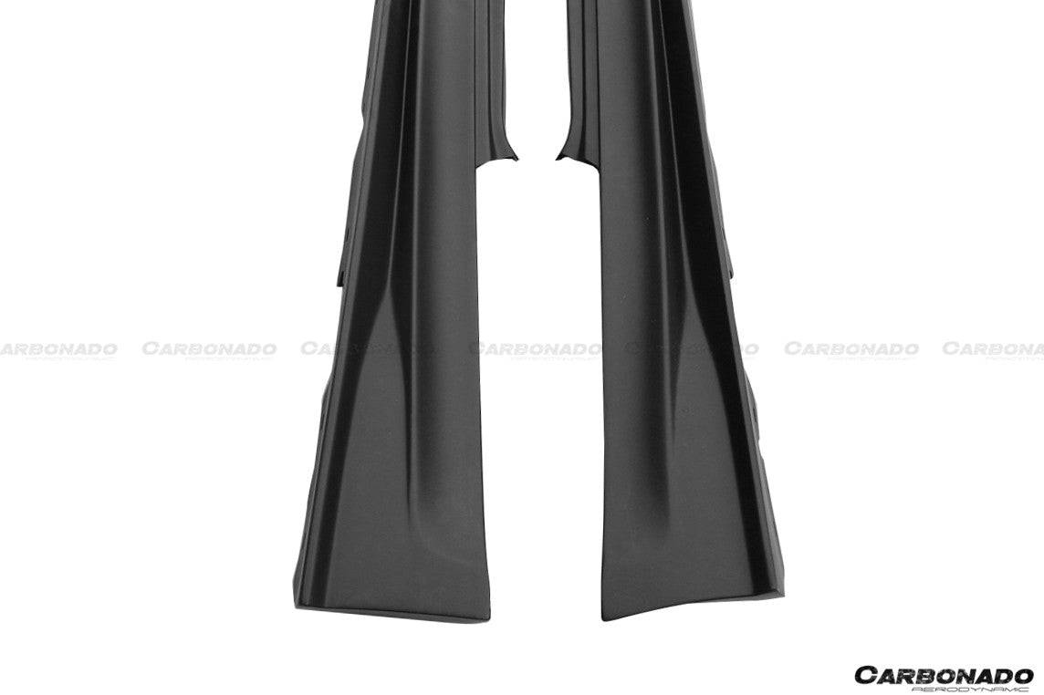 Carbonado 2008-2013 BMW 1 Series E82 E88 1M Style Side Skirts   Wide Rear Fender Flare body kit