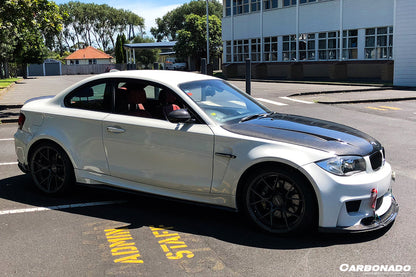 Carbonado 2008-2013 BMW 1 Series E82 E88 1M Style Side Skirts   Wide Rear Fender Flare body kit