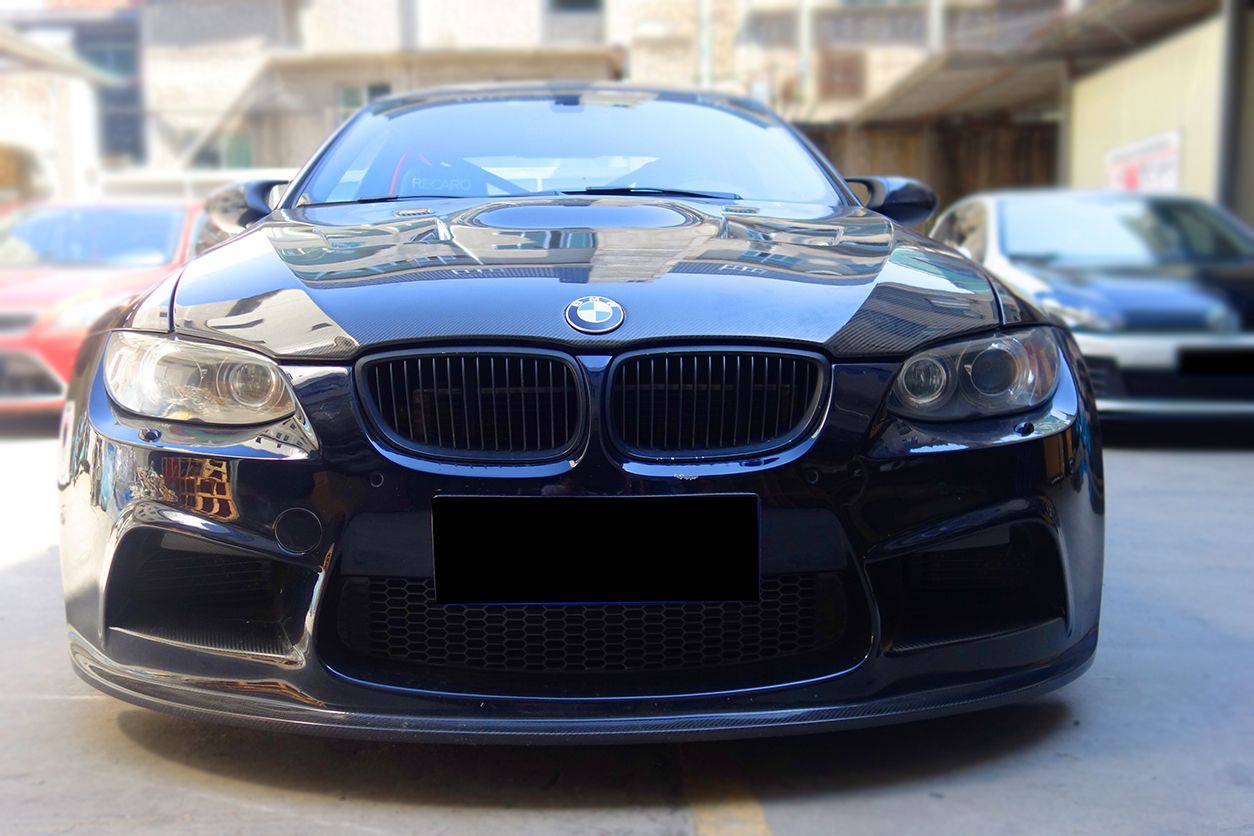 Carbonado 2008-2013 BMW M3 E92 E93 Coupe AKM Style Front Bumper