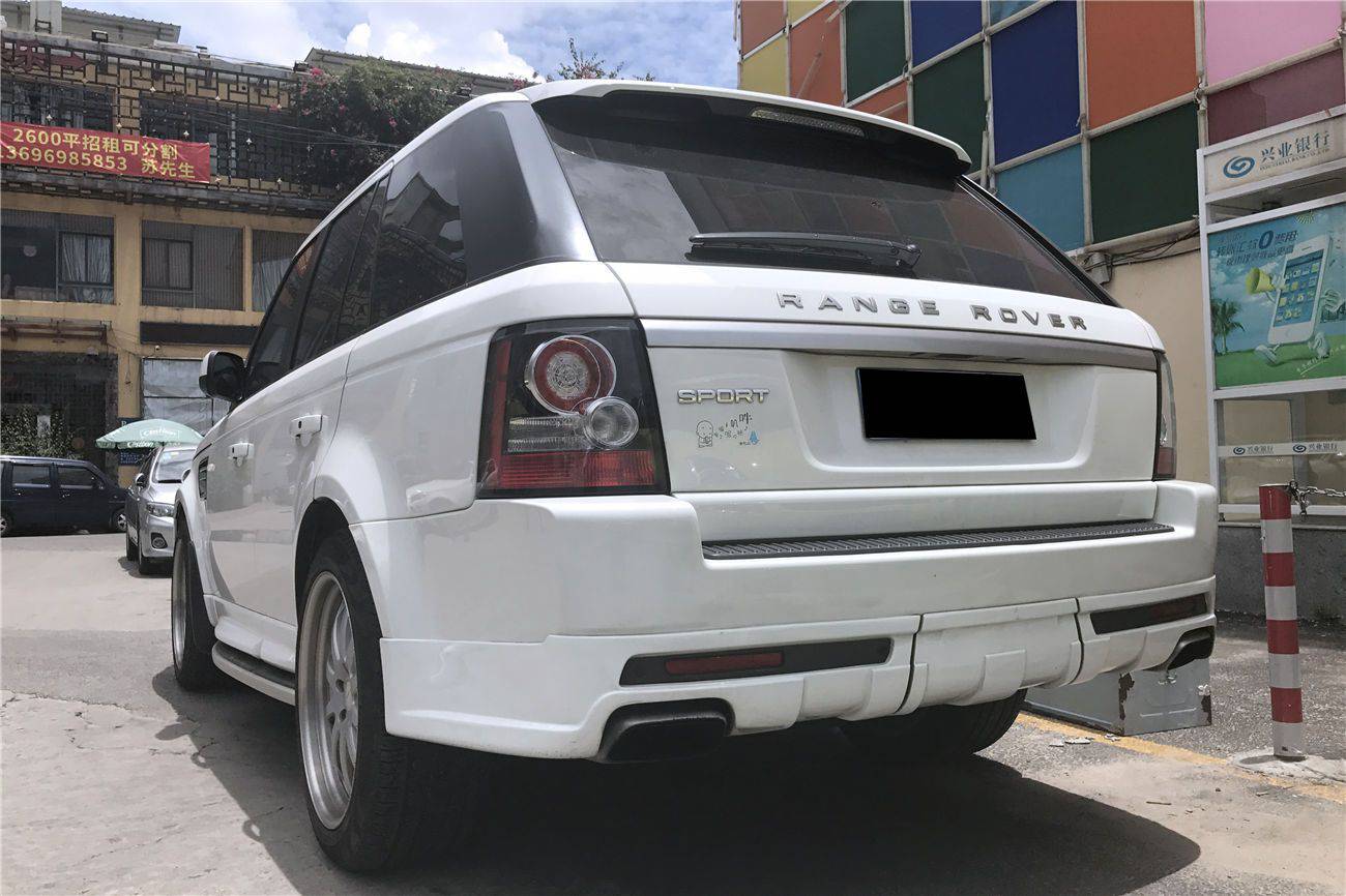 Borde trasero estilo M de Land Rover Range Rover Sport Carbonado 2010-2012