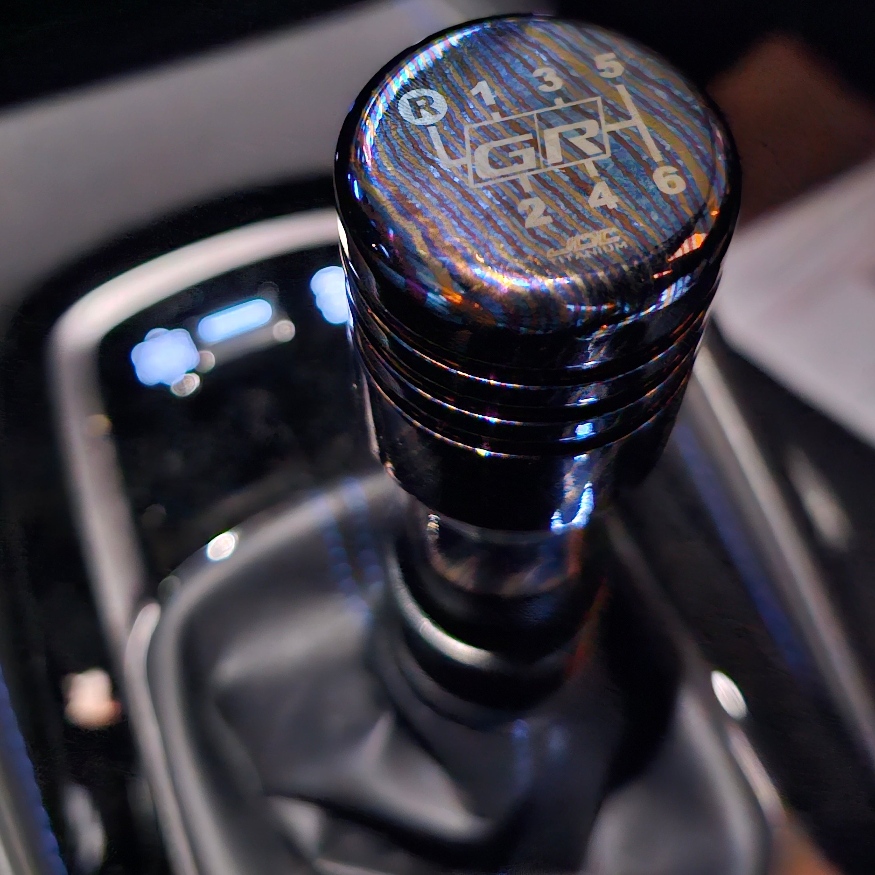 JDC Special Edition Timascus Piston-Type Shift Knob (Universal)