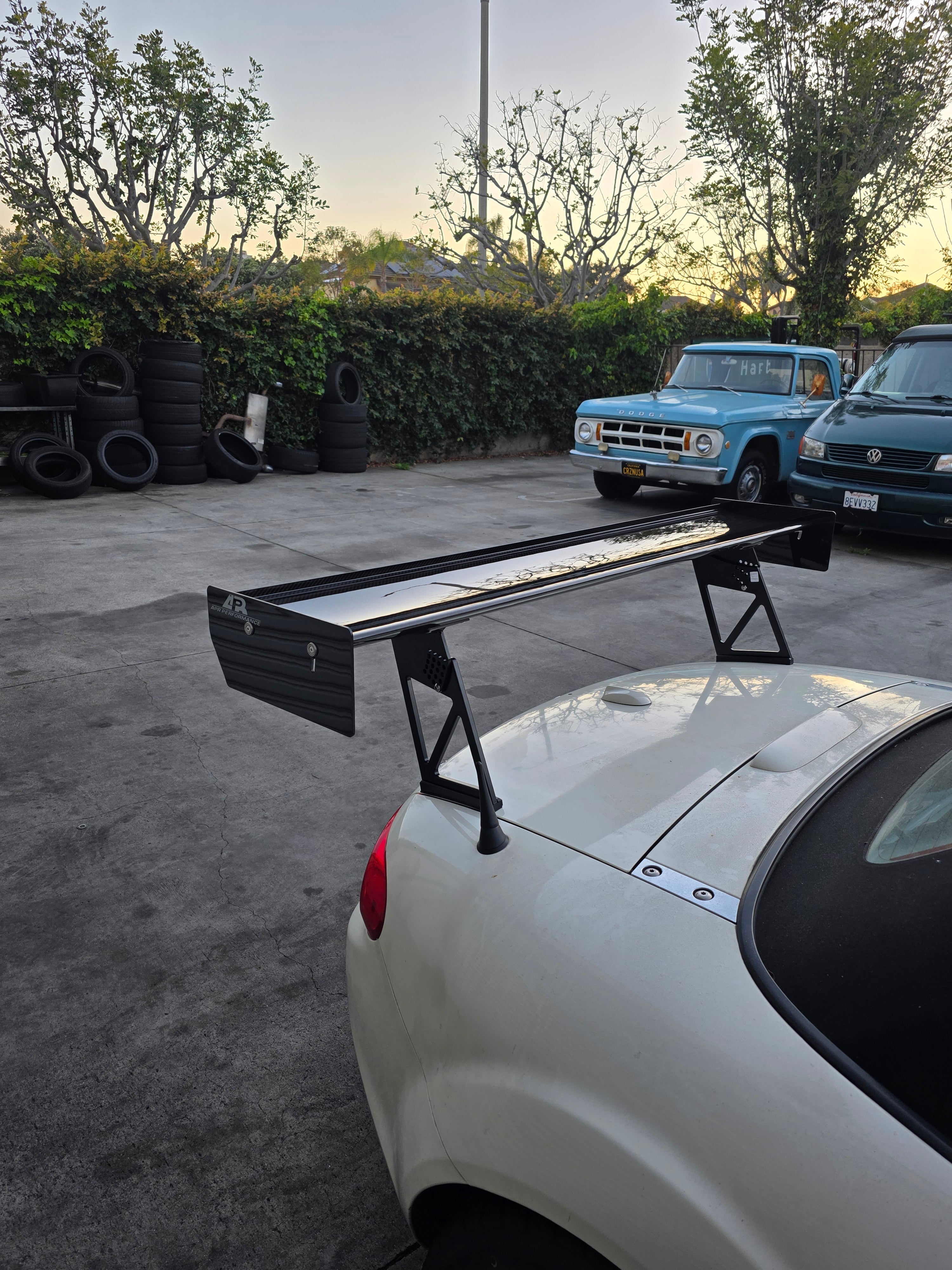 APR GT-250 61" Carbon Fiber Adjustable Wing (Mazda Miata NC)