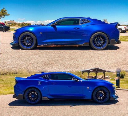 Aeroflow Dynamics Side Skirt Extension V2 (2016-2021 Chevrolet Camaro)