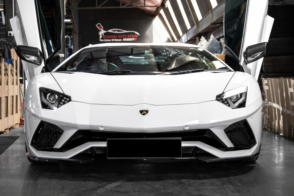 Carbonado Aero Autoclave Carbon Fiber Front Lip Carbonado OEM | 2017-2021 Lamborghini Aventador LP740 Coupe/Roadster