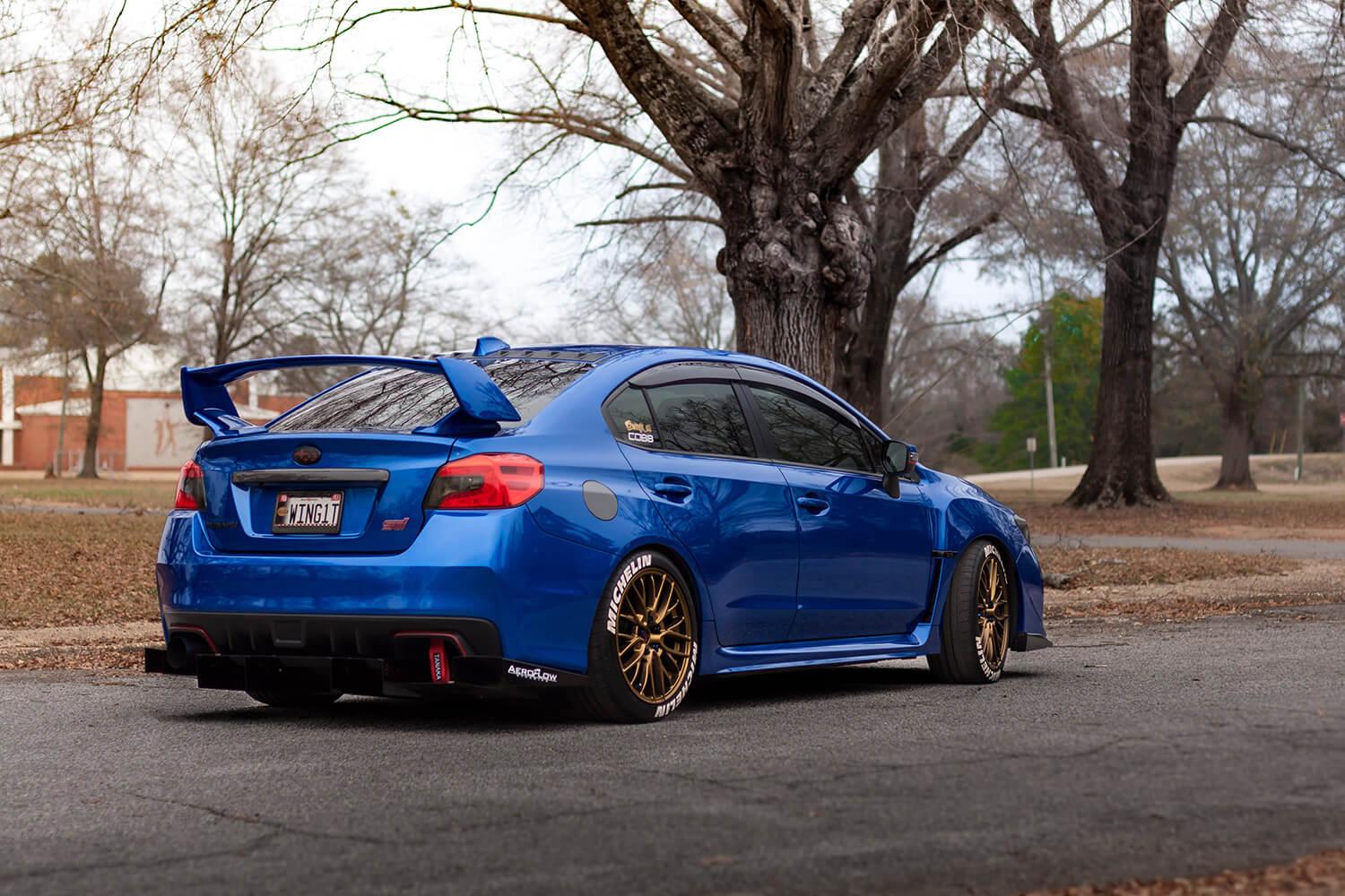 Aeroflow Dynamics Rear Diffuser V2 (2015-2021 Subaru WRX/STI) - 3