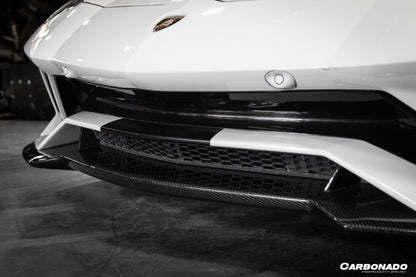 Carbonado Aero Autoclave Carbon Fiber Front Lip Carbonado OEM | 2017-2021 Lamborghini Aventador LP740 Coupe/Roadster