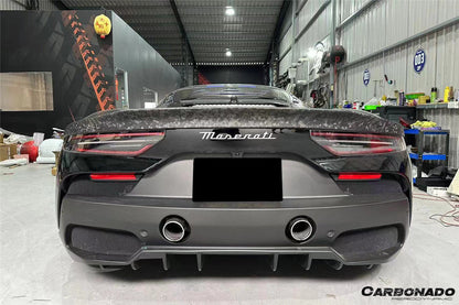 Carbonado 2020-2024 Maserati MC20 SVD Style Dry Carbon Fiber Trunk Spoiler Wing