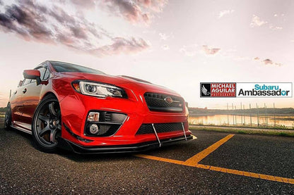 Aeroflow Dynamics 2015-2021 Subaru Wrx/Sti Front Splitter V2