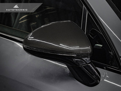 Cubiertas de repuesto de carbono seco para espejos retrovisores AutoTecknic - Porsche 958.2 Cayenne