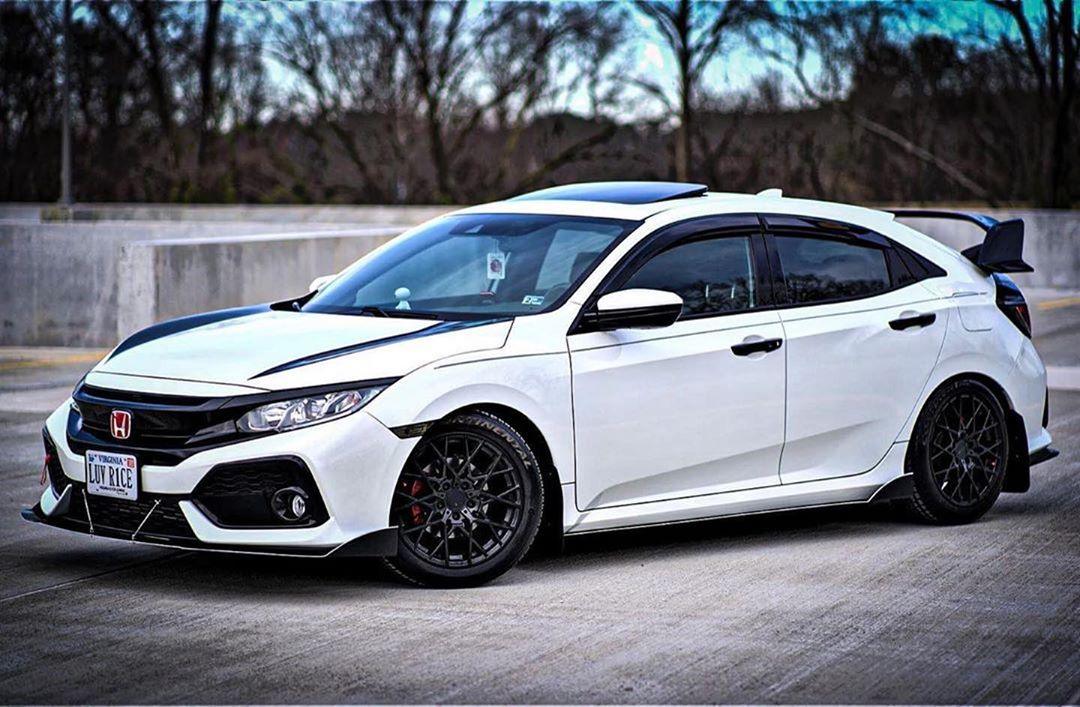 Aeroflow Dynamics Splitter V2 (2017-2021 Honda Civic Hatchback, Si Coupe, Si Sedan)