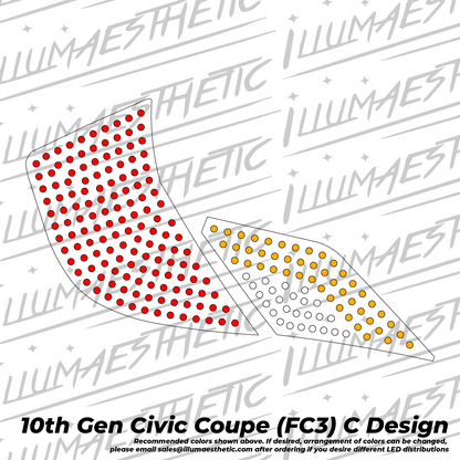 Illumaesthetic Honda Civic Coupe (FC3,10th Gen) - Complete DIY Kit