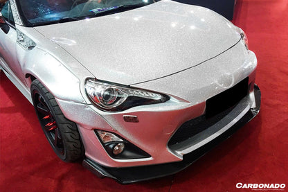 Borde delantero de fibra de carbono estilo Scion FRS y Toyota GT86 RBY1 Carbonado 2012-2016