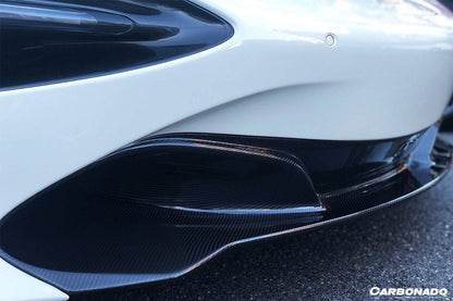 Carbonado 2017-2022 McLaren 720S OEM Style Carbon Fiber Front Lip