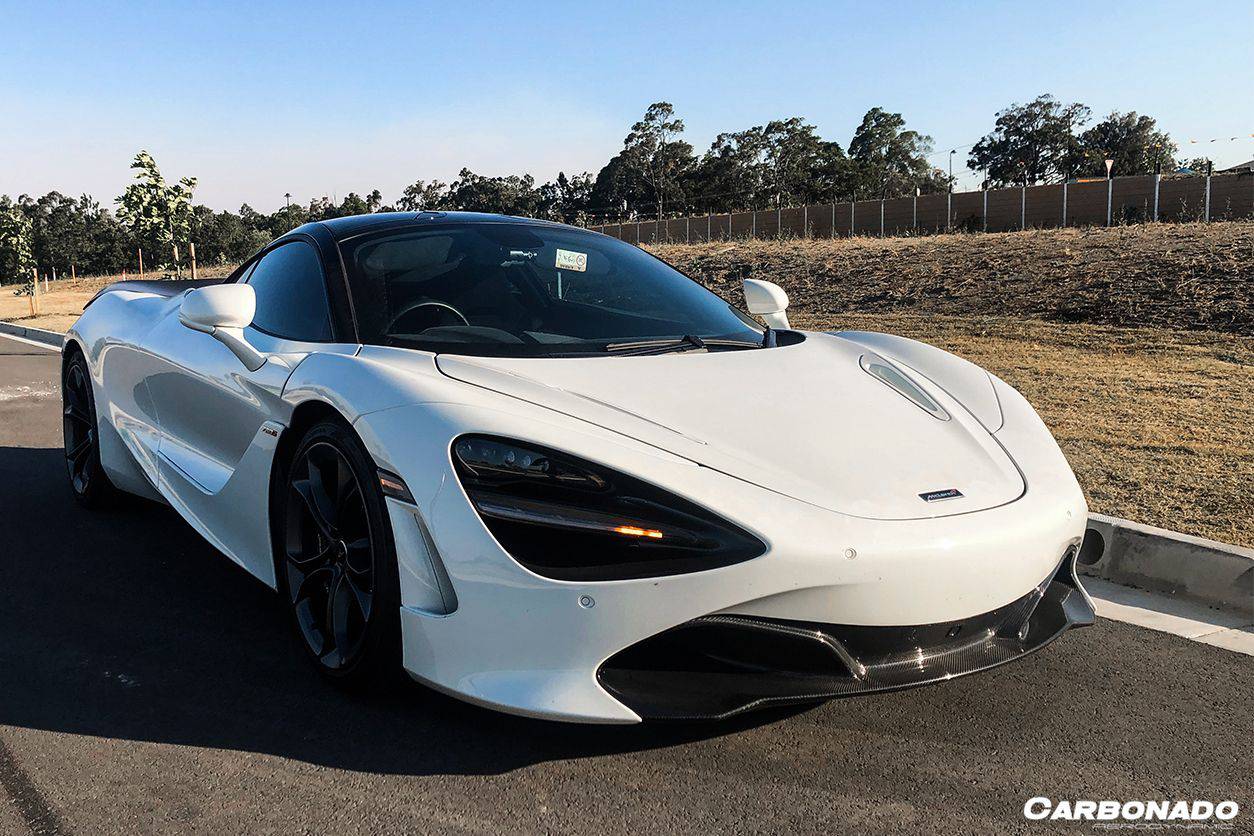 Carbonado 2017-2022 McLaren 720S OEM Style Carbon Fiber Front Lip