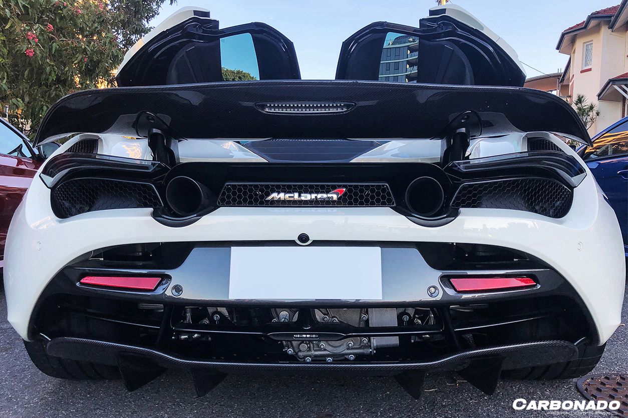 Carbonado 2017-2022 McLaren 720S OEM Style Carbon Fiber Trunk Spoiler