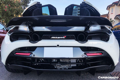 Carbonado 2017-2022 McLaren 720S OEM Style Carbon Fiber Trunk Spoiler
