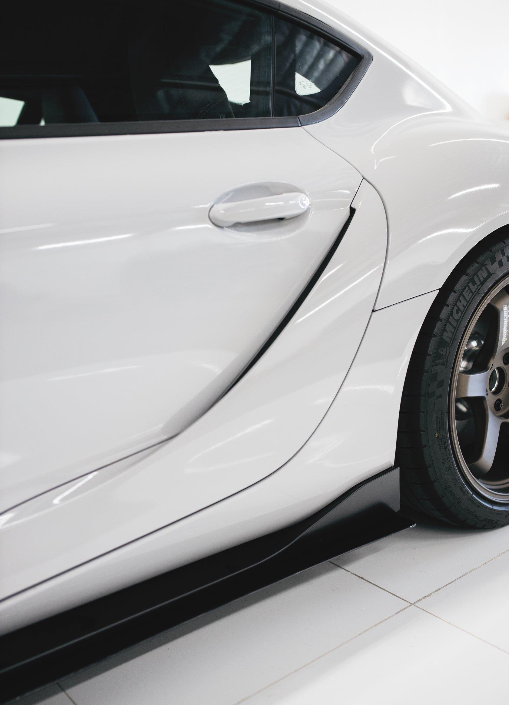 Extensiones de faldones laterales Aeroflow Dynamics V1 (Toyota Supra A90 2020-2022)