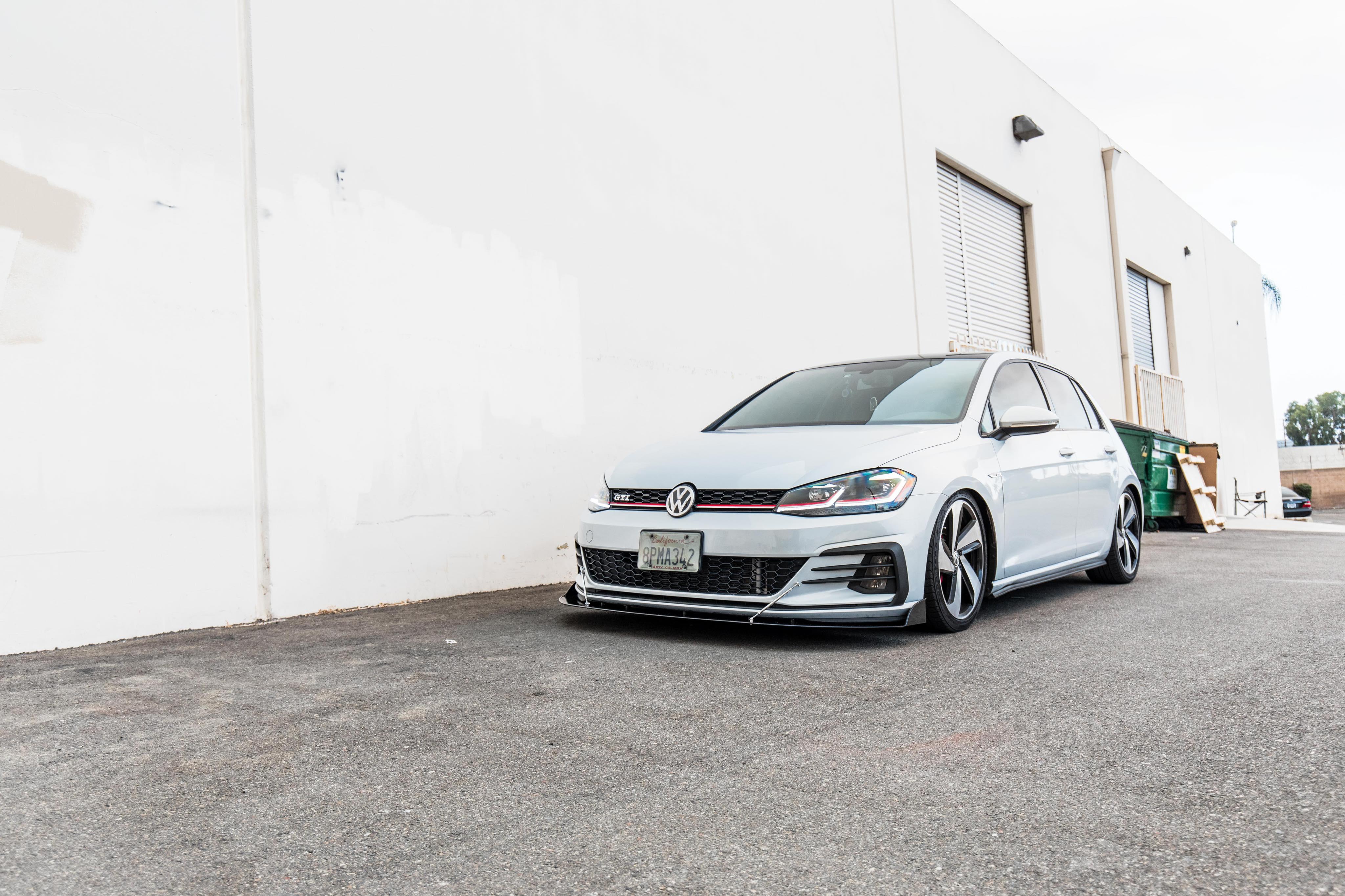 Aeroflow Dynamics Splitter V2 (2015-2020 Volkswagen Golf GTI)