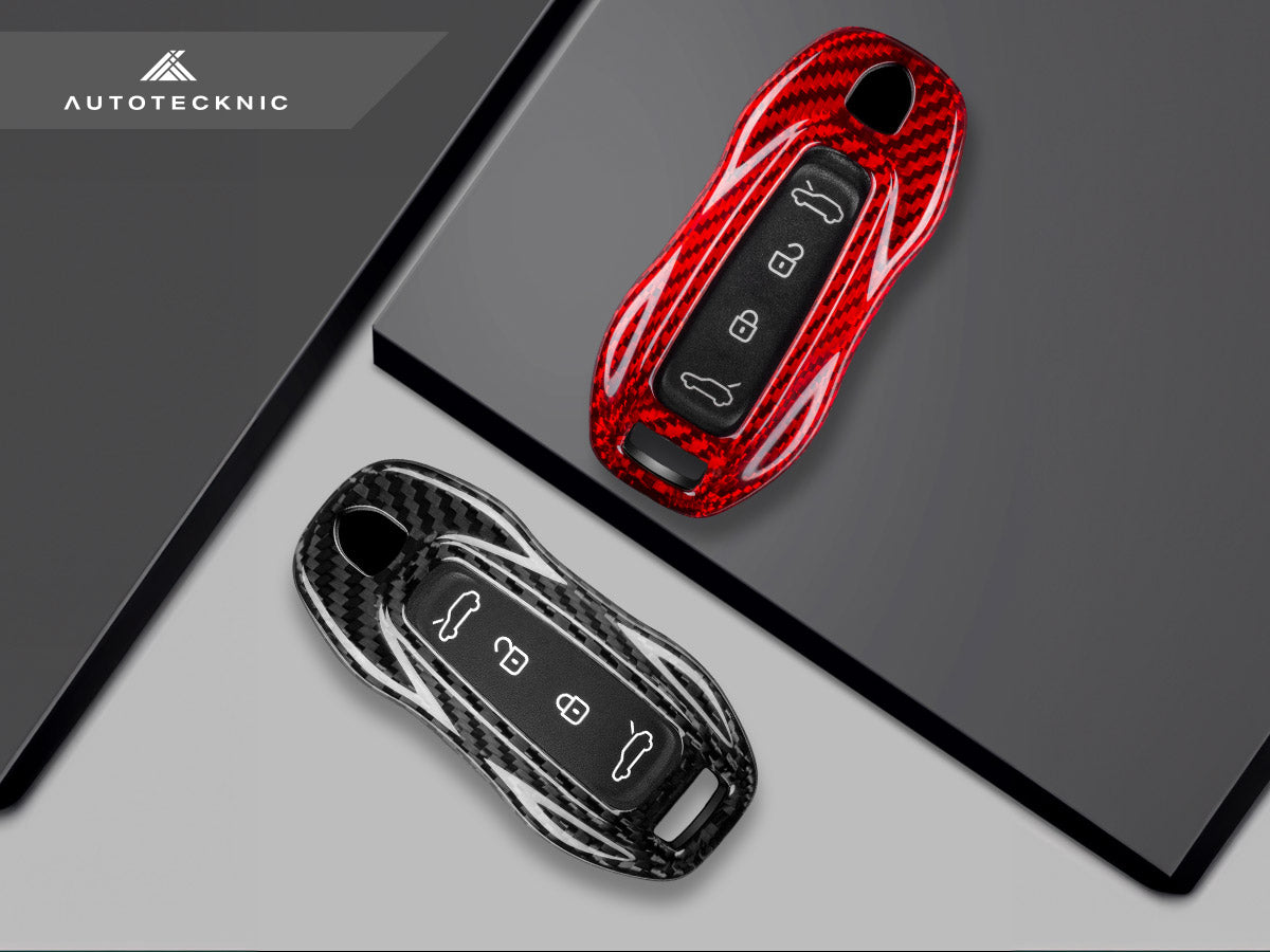 AutoTecknic ドライカーボン Key Remote Trim - ポルシェ Macan EV 2024-Up