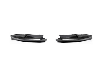 Juego de divisores traseros AutoTecknic de carbono seco con especificaciones OEM - G80 M3 | G82 M4 