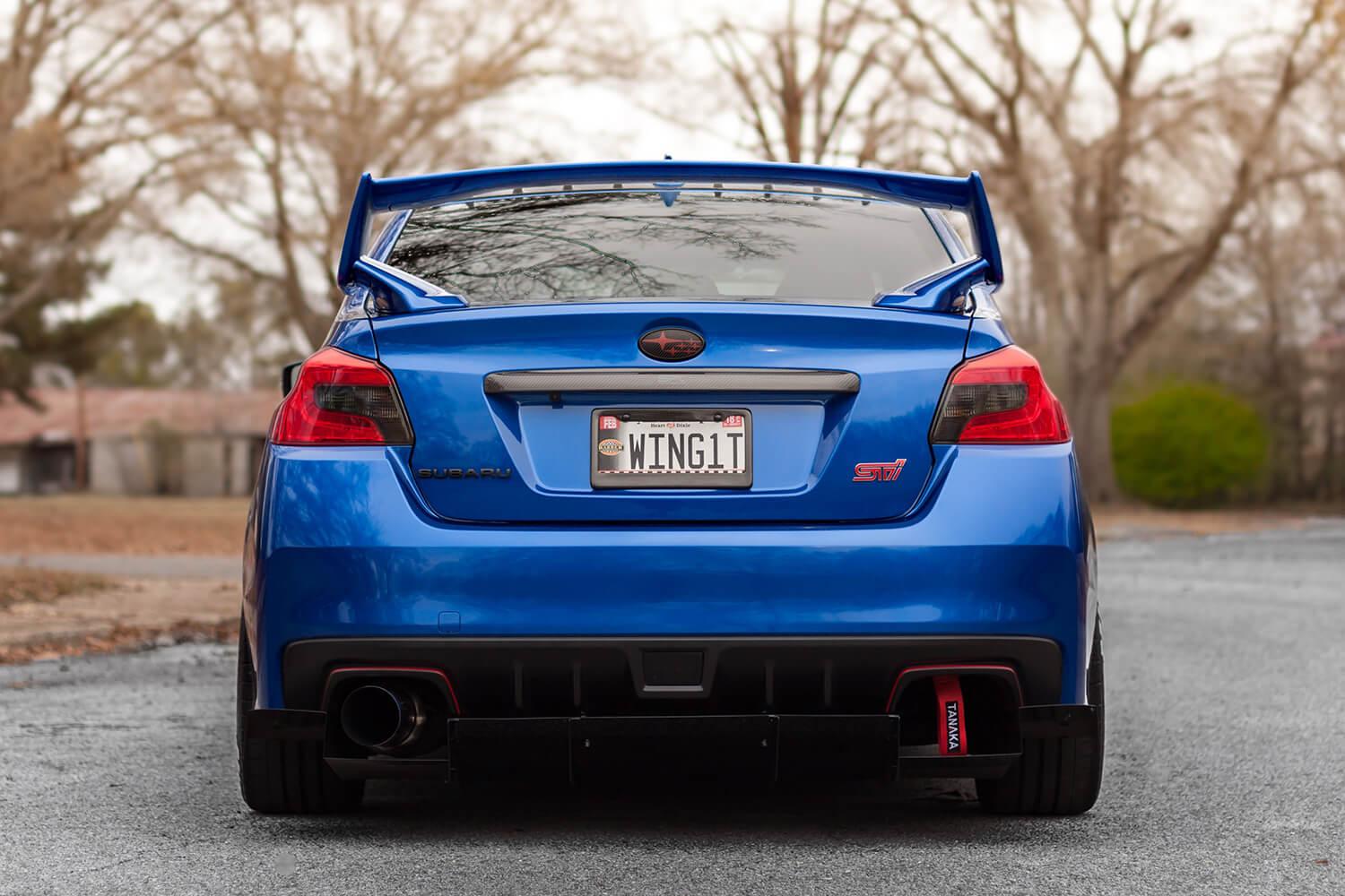 Aeroflow Dynamics Rear Diffuser V2 (2015-2021 Subaru WRX/STI) - 5
