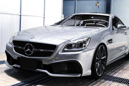 Carbonado 2011-2015 Mercedes Benz SLK CLASS R172 WD Style Front Bumper with led