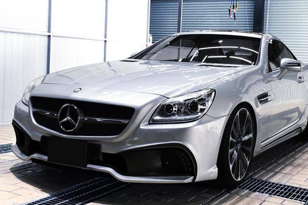 Carbonado 2011-2015 Mercedes Benz SLK CLASS R172 WD Style Front Bumper with led