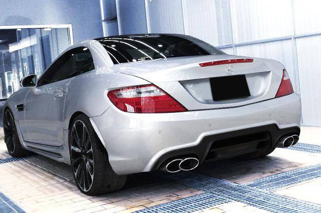 Carbonado 2011-2015 Mercedes Benz SLK CLASS R172 WD Style Rear Bumper