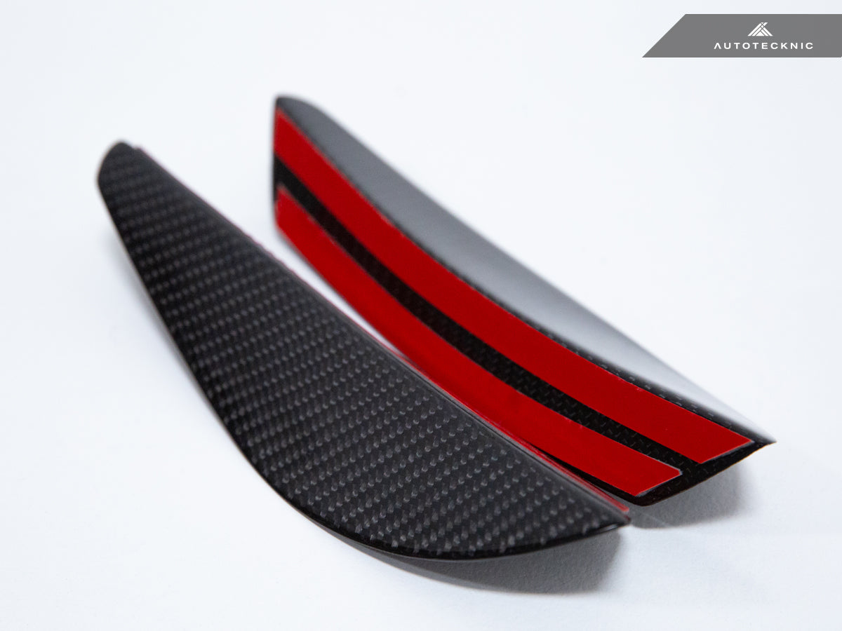 Juego de canards de carbono seco AutoTecknic - E9X M3