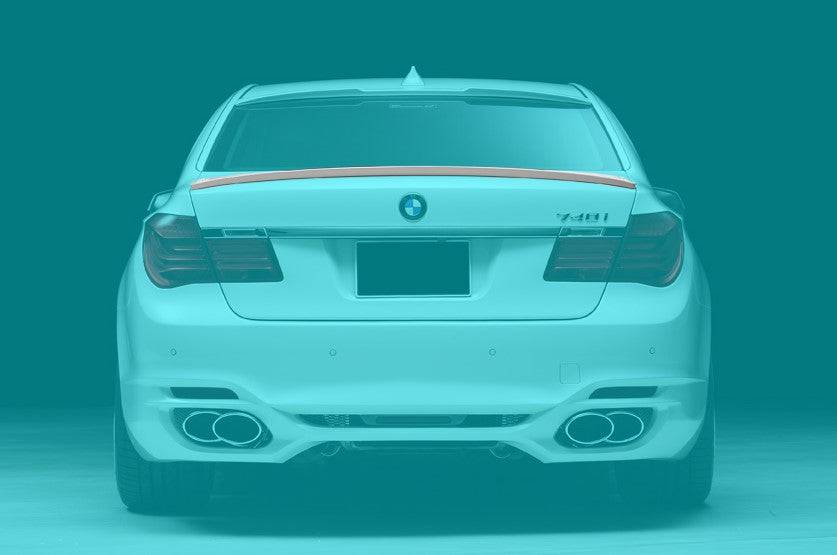 Carbonado 2009-2015 BMW 7 Series F01 WD Style Trunk Spoiler