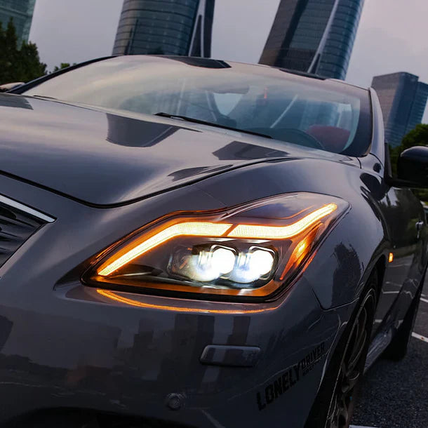 NTXGlow Gtr Style Headlights (2008-2013 Infiniti G37 Coupe)